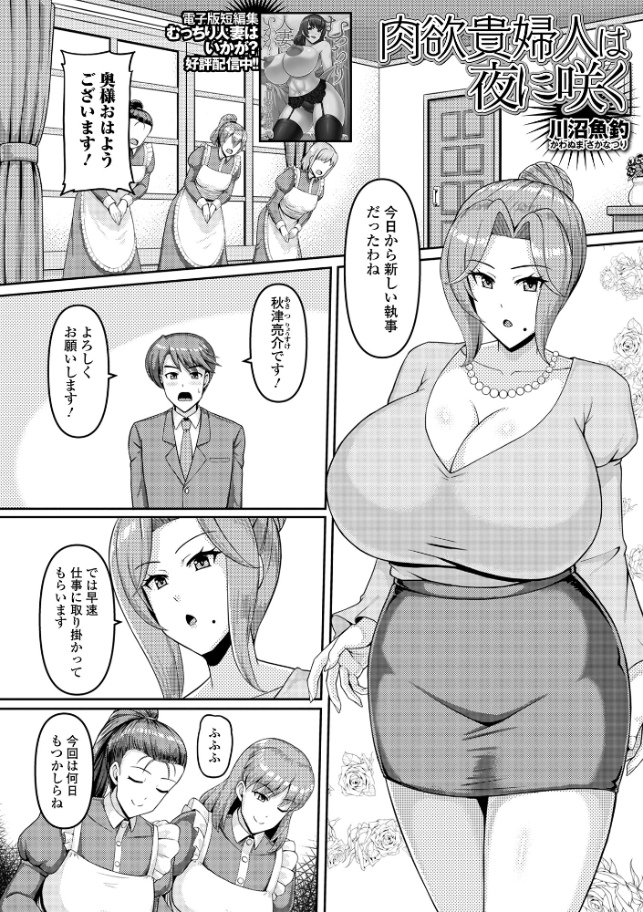 肉欲貴婦人は夜に咲く 【川沼魚釣 一水社編集部 hentai アダルト漫画】 サンプル画像