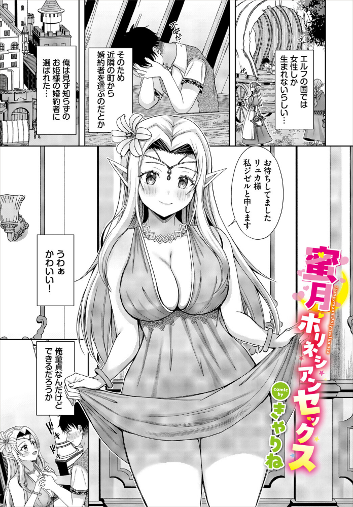 蜜月ポリネチアンセックス 【きゃりね コミックバベル編集部 hentai アダルト漫画】 サンプル画像