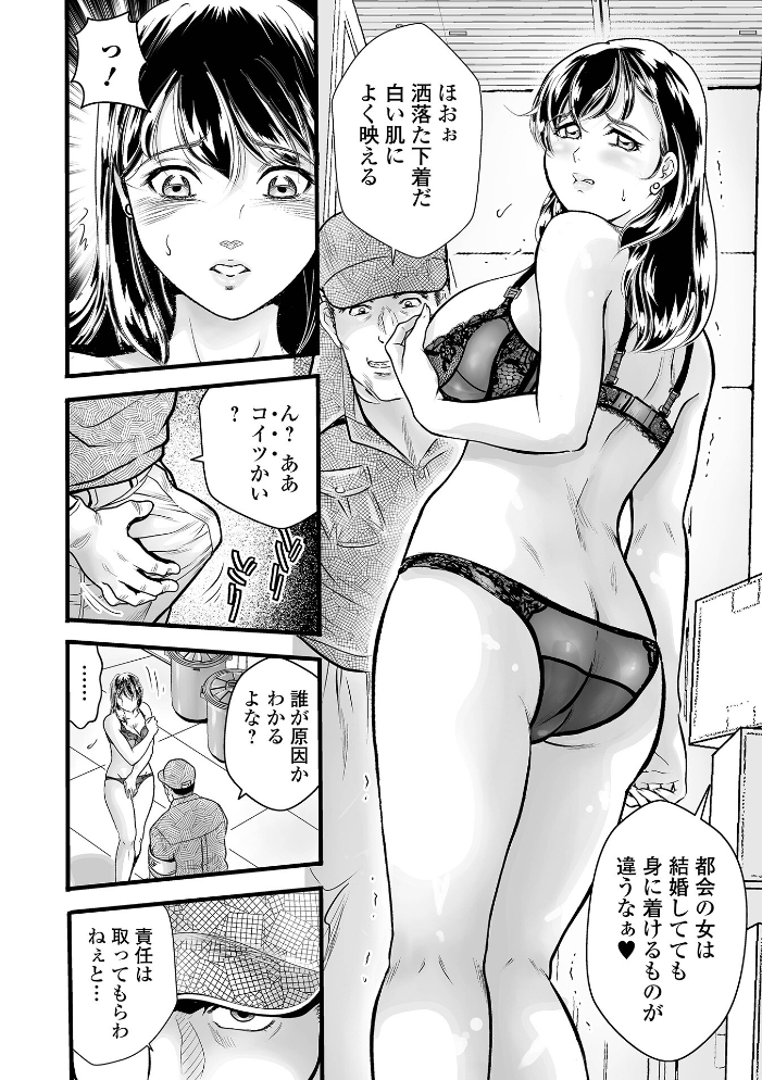ヴィレッジ・ルールズ 〜人妻Mの目覚め〜 【ふじたじゅん 一水社編集部 hentai アダルト漫画】 サンプル画像