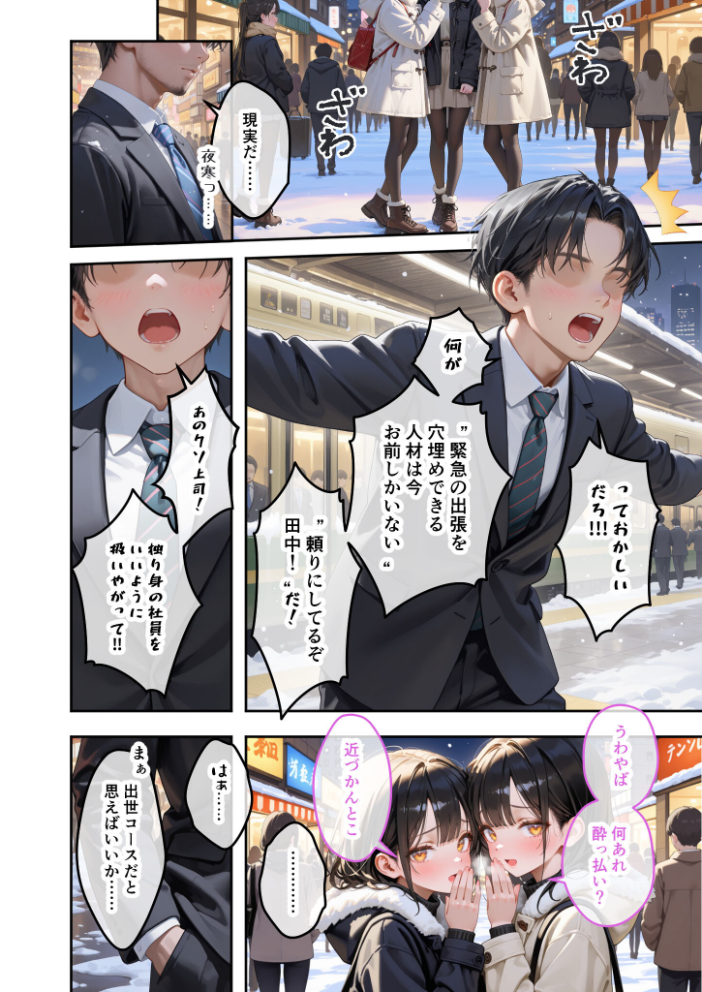 究極のSEXセラピー 〜白銀の街で出会ったHなセラピスト〜 第2話【hentai エロ漫画】 サンプル画像