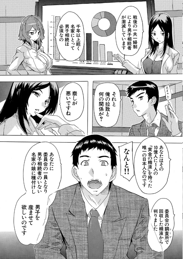 孕ませ!!妊娠パラダイス【1話立ち読み付き】 【奈塚Q弥 MUJIN編集部 hentai アダルト漫画】 サンプル画像