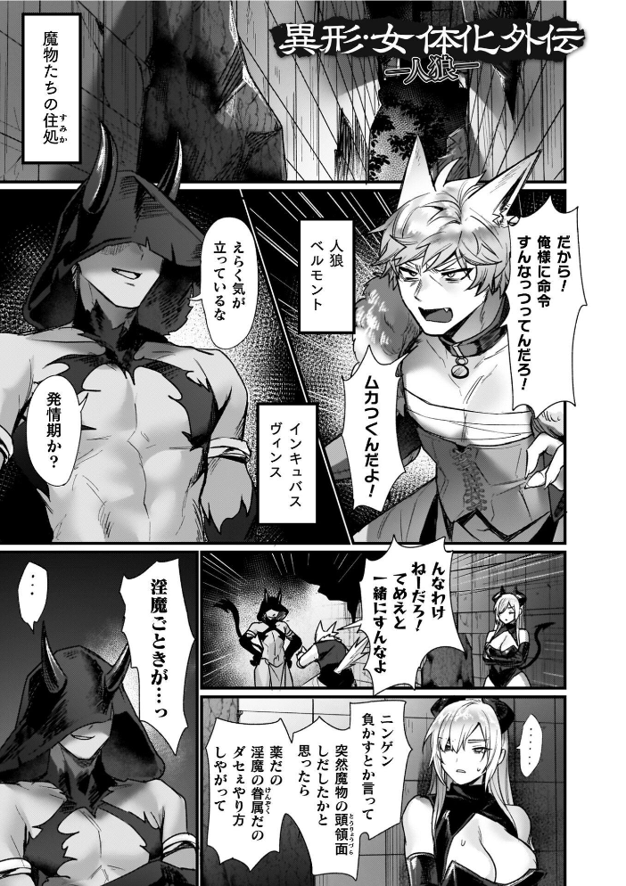 異世界女体化伝〜欲望の末路〜【電子書籍限定版カラーイラスト&キャラクターデザインラフ解説付き】 越後屋タケル サンプル画像