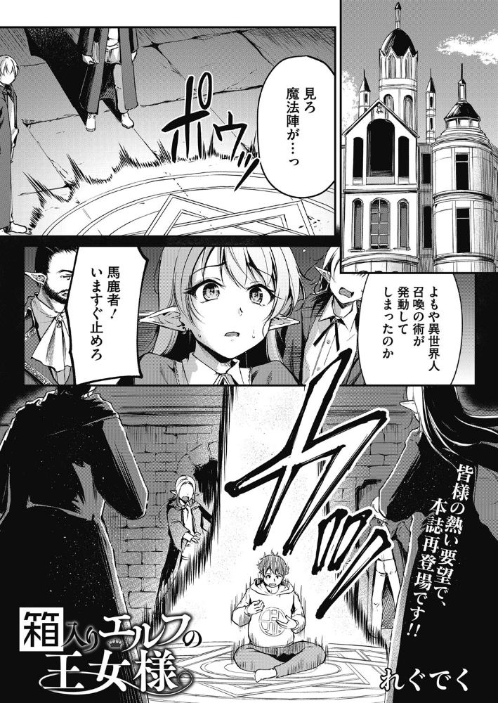 箱入りエルフの王女様 れぐでく サンプル画像
