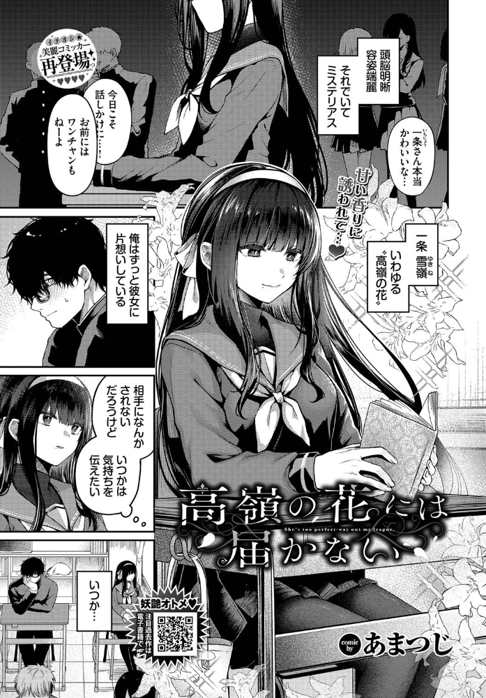 高嶺の花には届かない  あまつじ コミックバベル編集部 サンプル画像