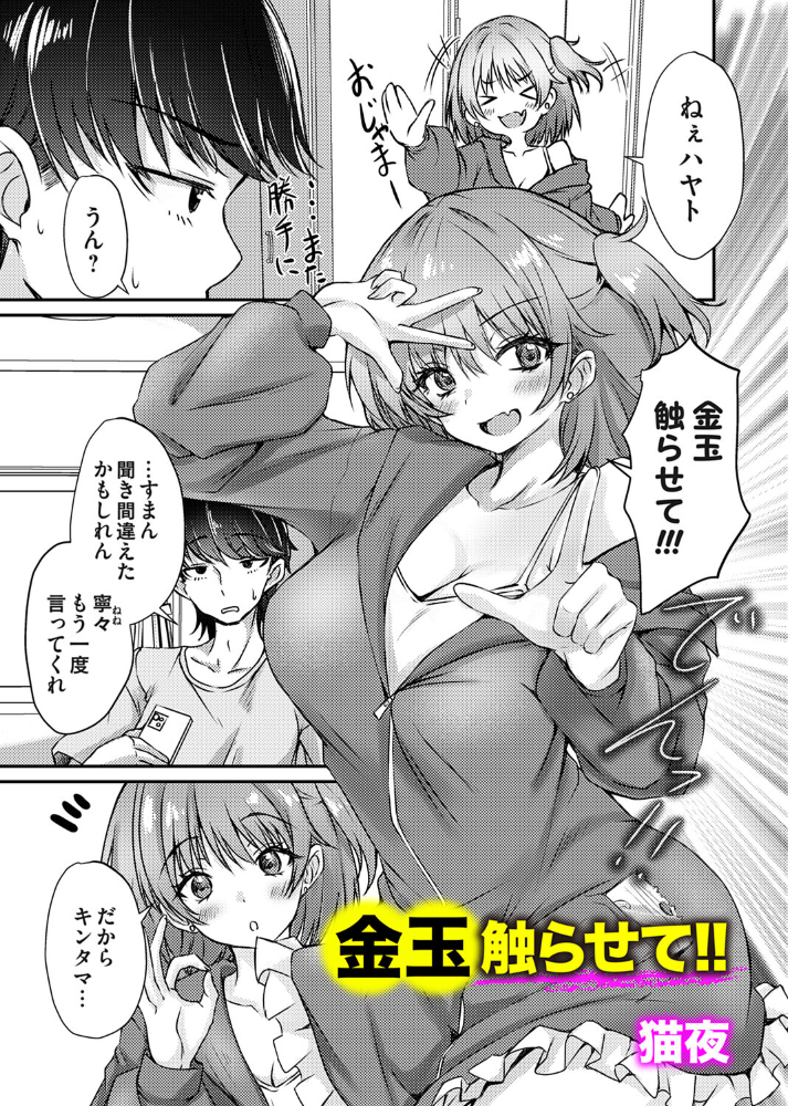 金玉触らせて！！  猫夜 サンプル画像