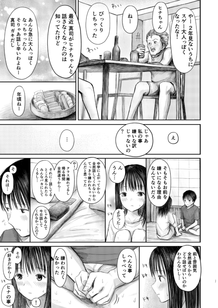 2年ぶりのお泊まり会 （後編）【18禁】  天ぷら土左衛門 サンプル画像