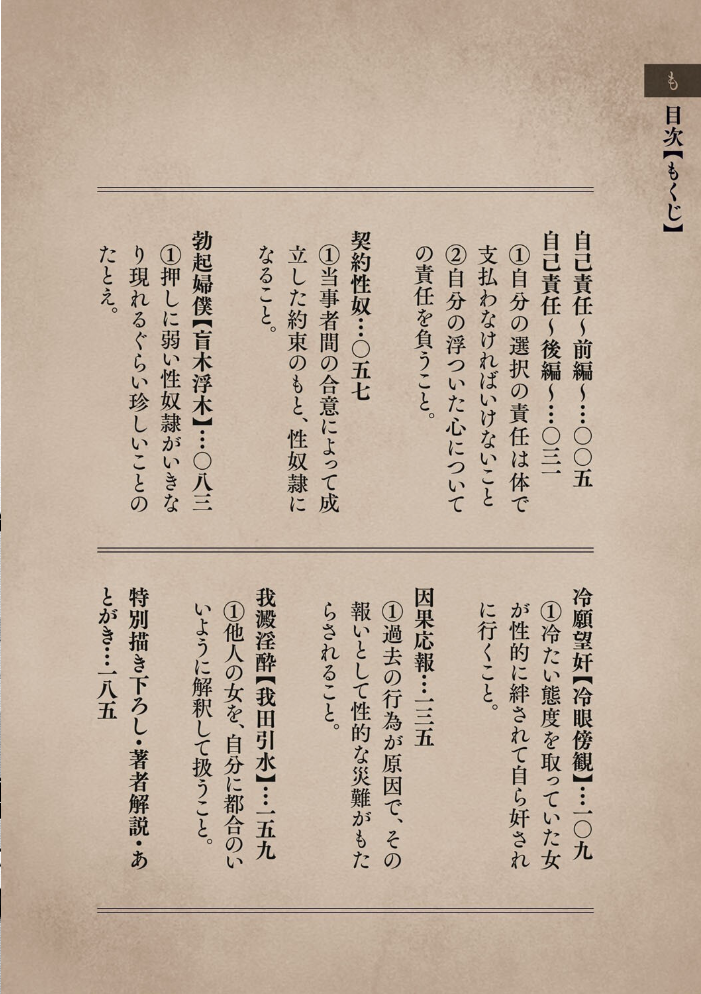 自己責任〜肉欲に堕ちる女たち〜【デジタル特装版】  東雲108 サンプル画像