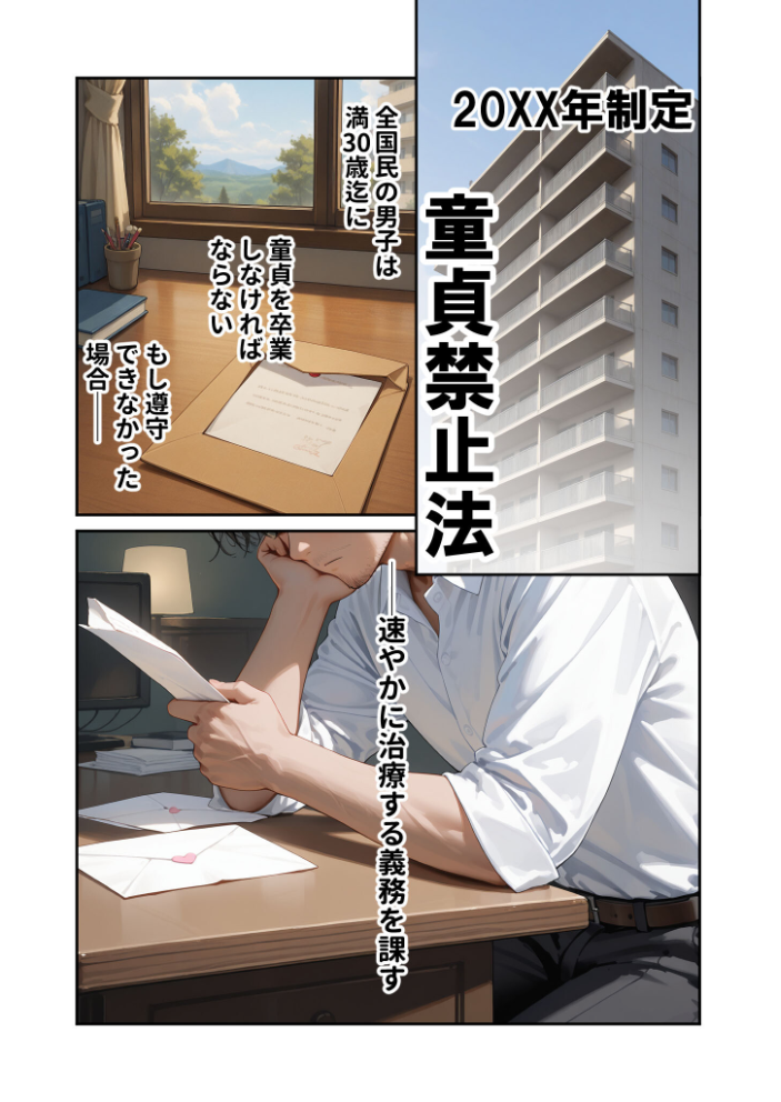 童貞撲滅！セックス・クリニック（8）〜白衣の天使に痴療された僕の童貞〜 モザイク版【hentai エロ漫画】 サンプル画像