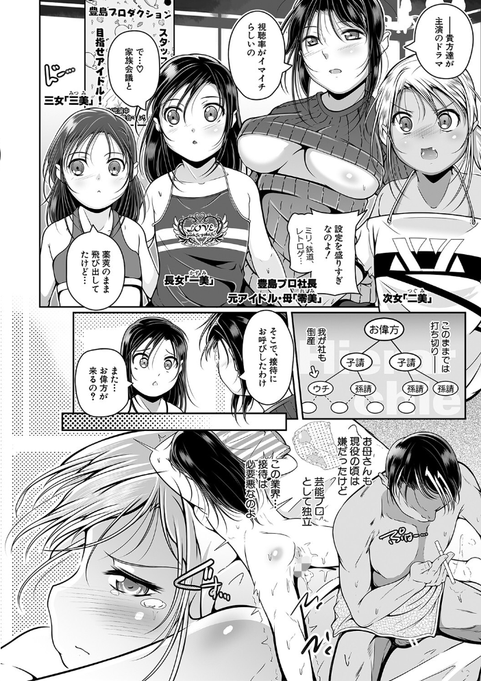 娘と母の穴比べ【1話試し読み付き】 冬嗣 MUJIN編集部 サンプル画像