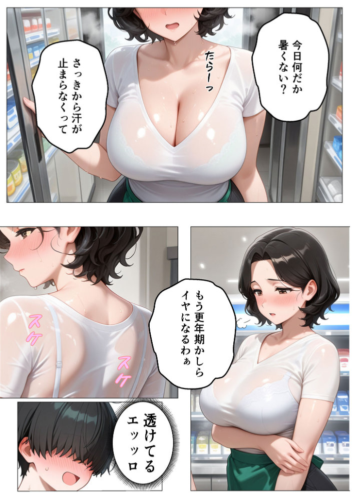バ先の茶色乳首のパート人妻を玩具攻めしまくったら開花逆転・連続搾精された話【単話】（1） モザイク版【hentai エロ漫画】 サンプル画像