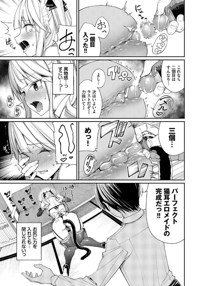 ネコメイドとツンデレ彼女  朝峰テル コミックバベル編集部 サンプル画像