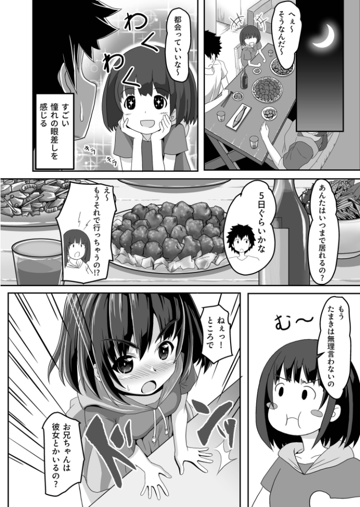 妹がぐいぐい来る件【18禁】 ことかねはじめ サンプル画像