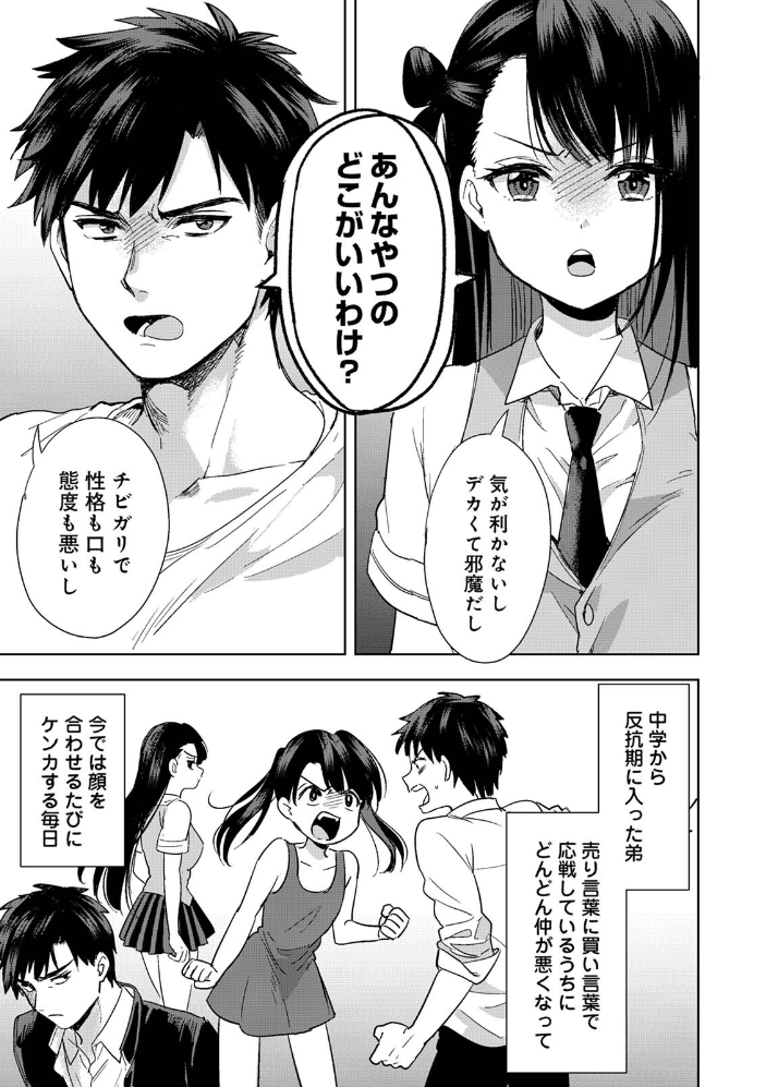 【単行本版】好みじゃないけど〜ムカつく姉と相性抜群エッチ〜(1) 朱尾 サンプル画像