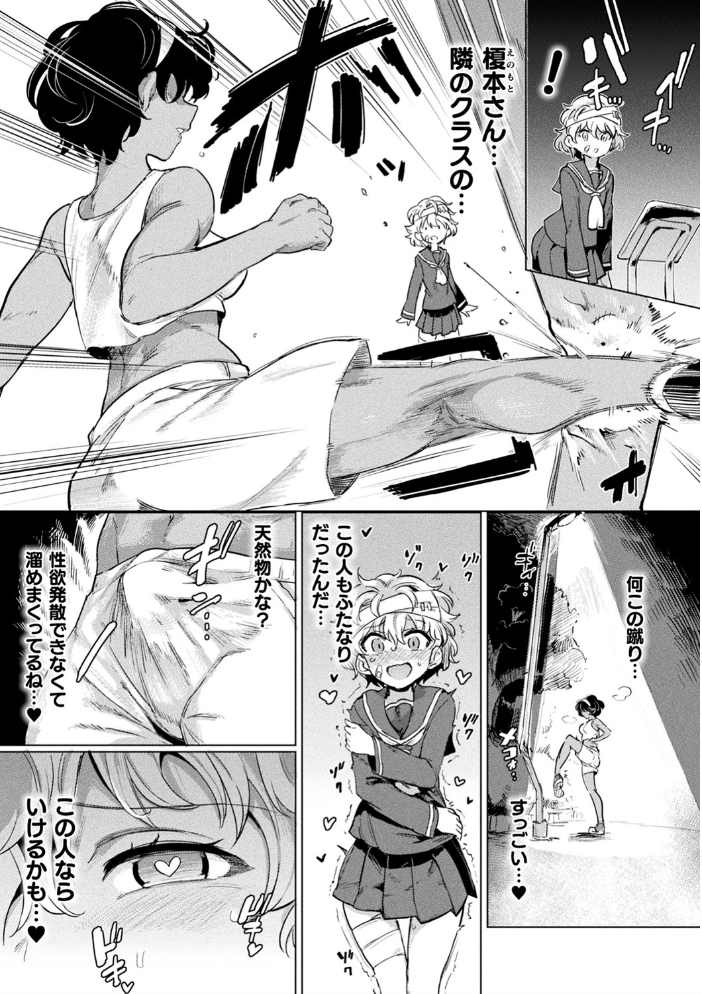 サキュバスちゃんと邪悪なふたなり元カノ軍団【電子書籍限定版イラストラフ集&解説付き】 あおむし サンプル画像