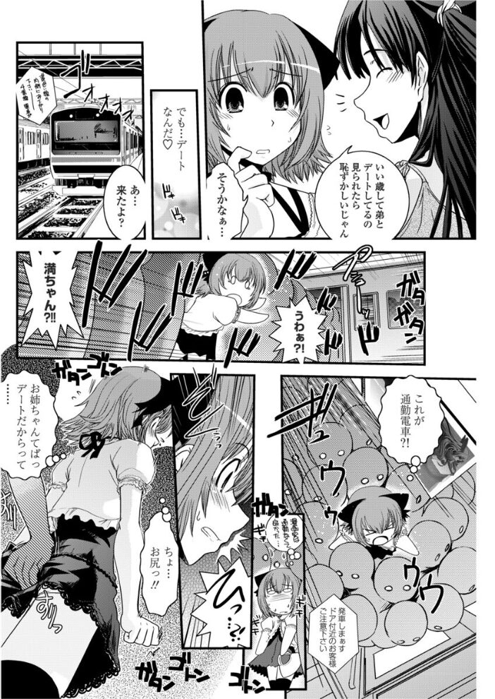 姉と女装と痴●電車  幾夜大黒堂 サンプル画像