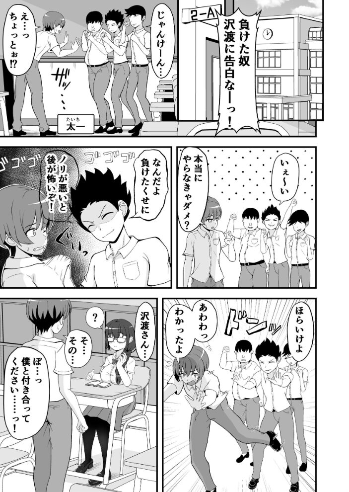 罰ゲームで告白した陰キャ彼女がドSだった件 よねすけ サンプル画像