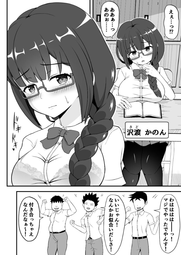 罰ゲームで告白した陰キャ彼女がドSだった件 よねすけ サンプル画像
