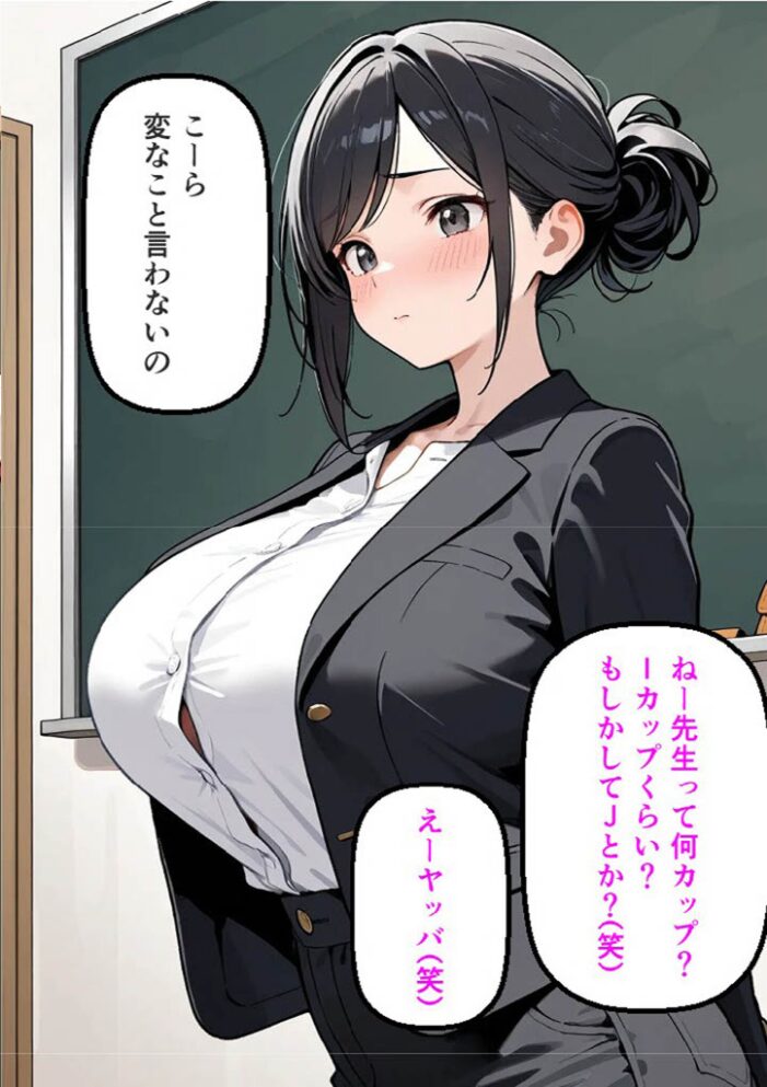 闘乳日誌-美人巨乳教師対決- モザイク版【hentai エロ漫画】 サンプル画像