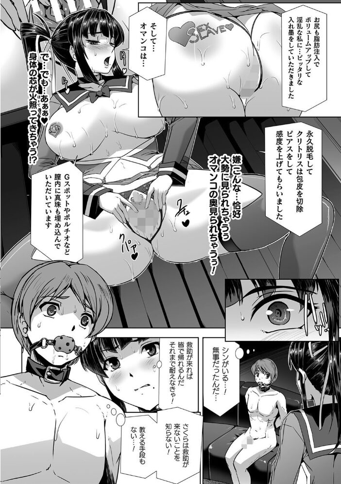 囚われた美少女捜査官 神代さくら THE COMIC 最終話 助三郎 筑摩十幸 孤裡精 サンプル画像